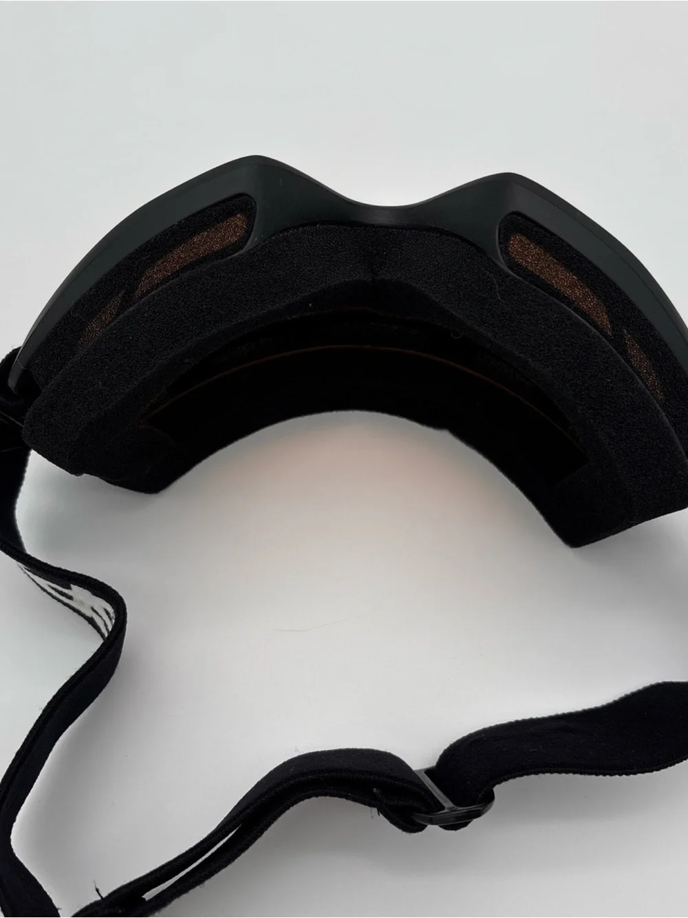 SPY+ Black Frame Snow Goggles with Orange Lens